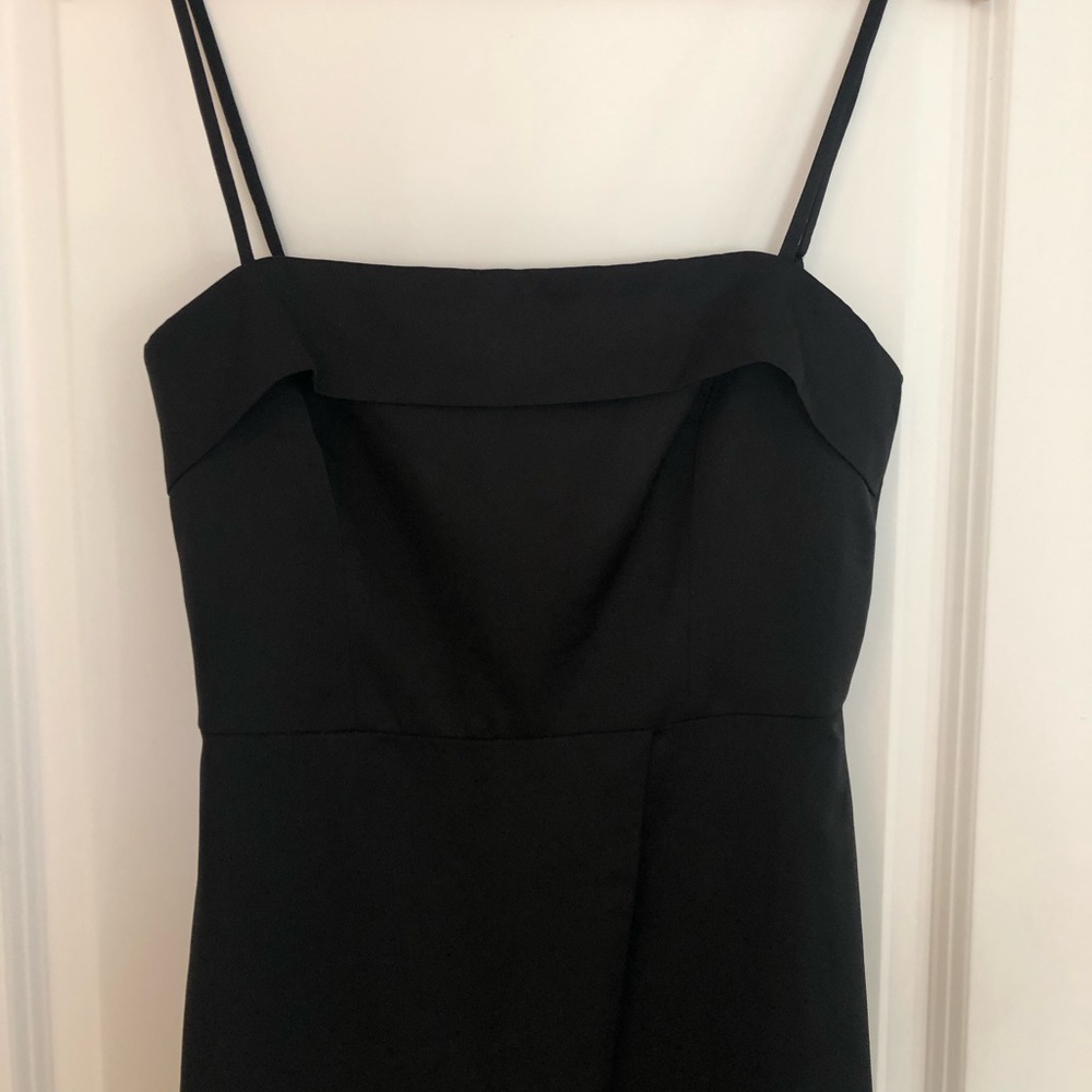 J. Crew Black Spaghetti-Strap Midi Dress - Picture 4 of 8